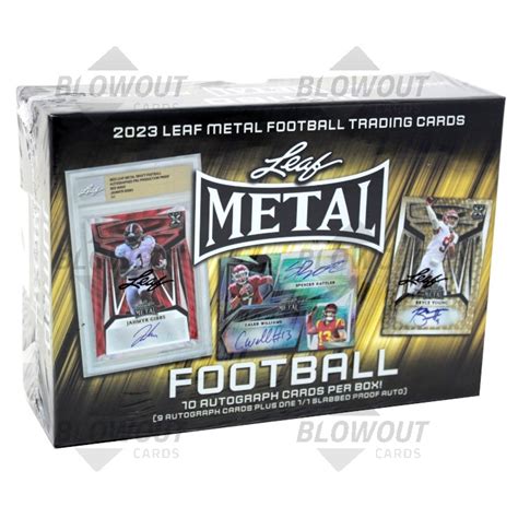 2024 leaf metal football jumbo box|2024 leaf pro set metal.